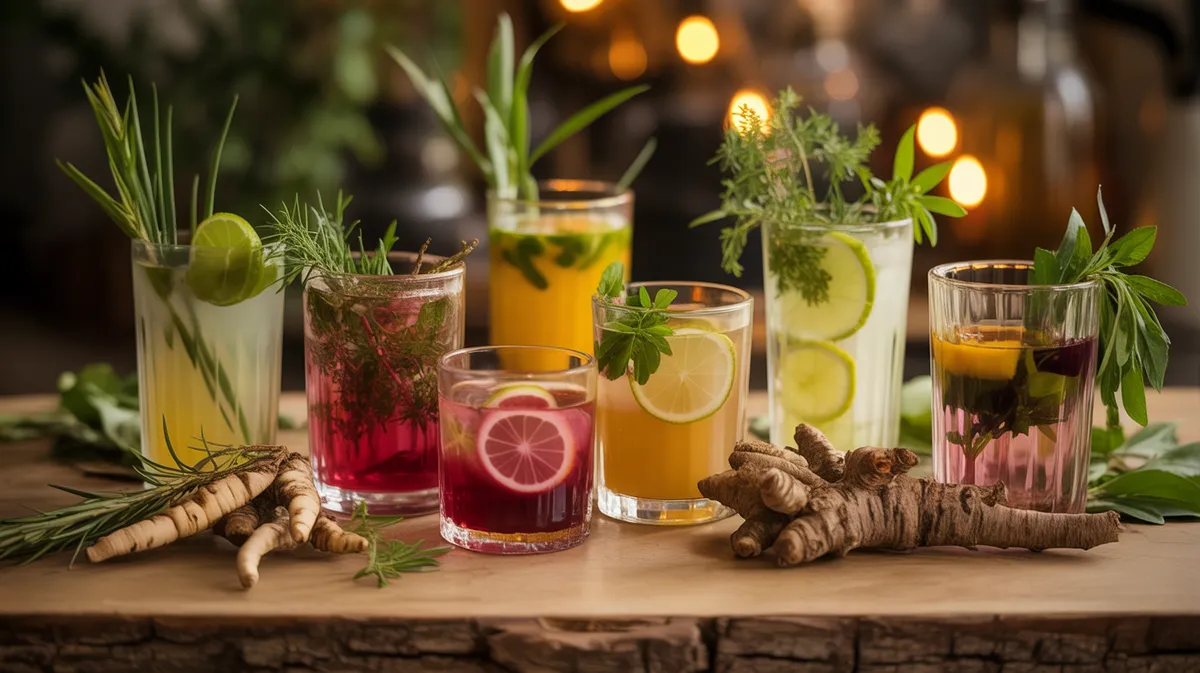 Botanical Wellness Guide Blog Feature Image Complete guide to botanical wellness drinks at House of Legends Botanical Bar.