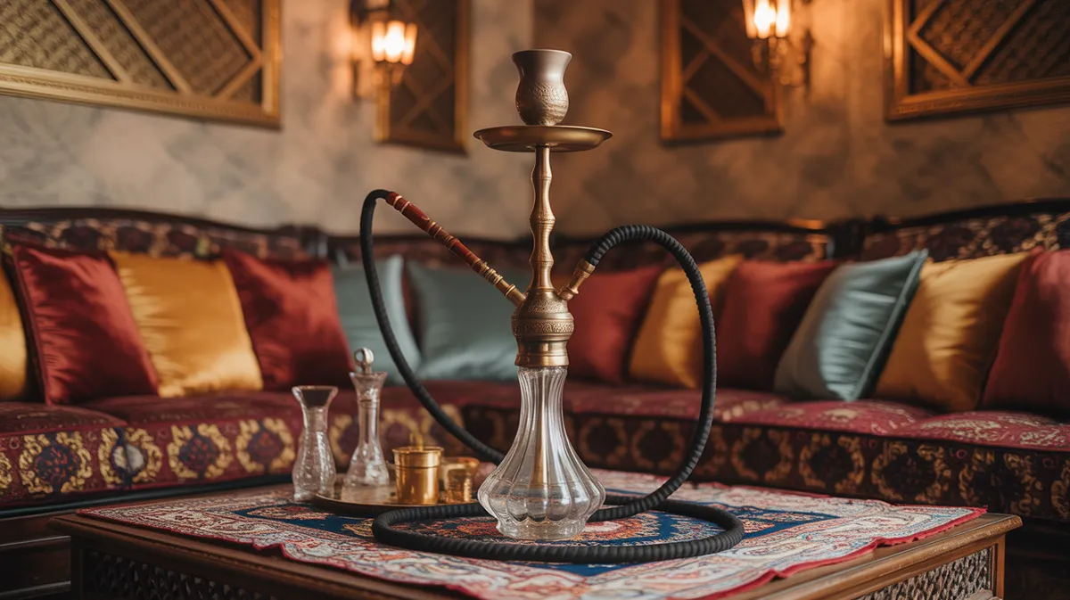 Hookah Culture Etiquette Blog Feature Image Complete guide to hookah culture, etiquette, and proper lounge behavior.