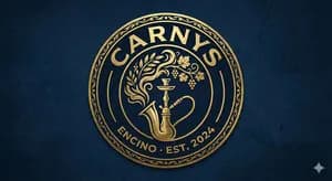 House of Legends Brand Emblem House of Legends official logo - Mediterranean restaurant, hookah lounge, and live music venue in Encino