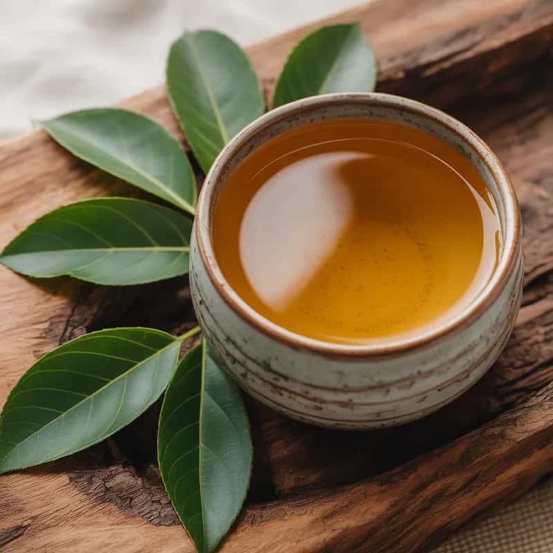 Botanical Kanna Tea Menu Image Kanna Tea Pure - Traditional kanna tea, lightly sweetened with honey.