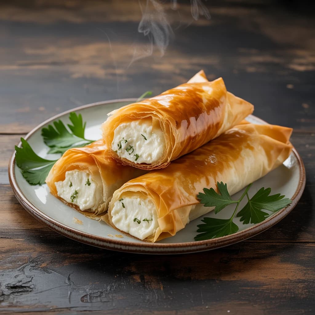 Cheese Borek Menu Image Cheese Borek - Happy Hour special at House of Legends Encino