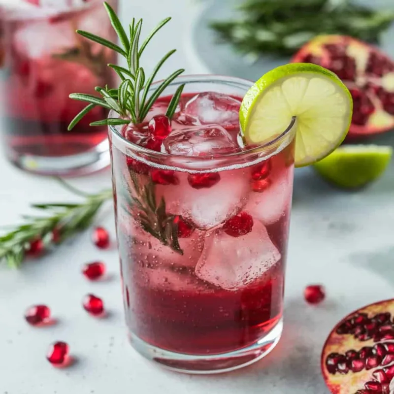 Pomegranate Spritz at House of Legends