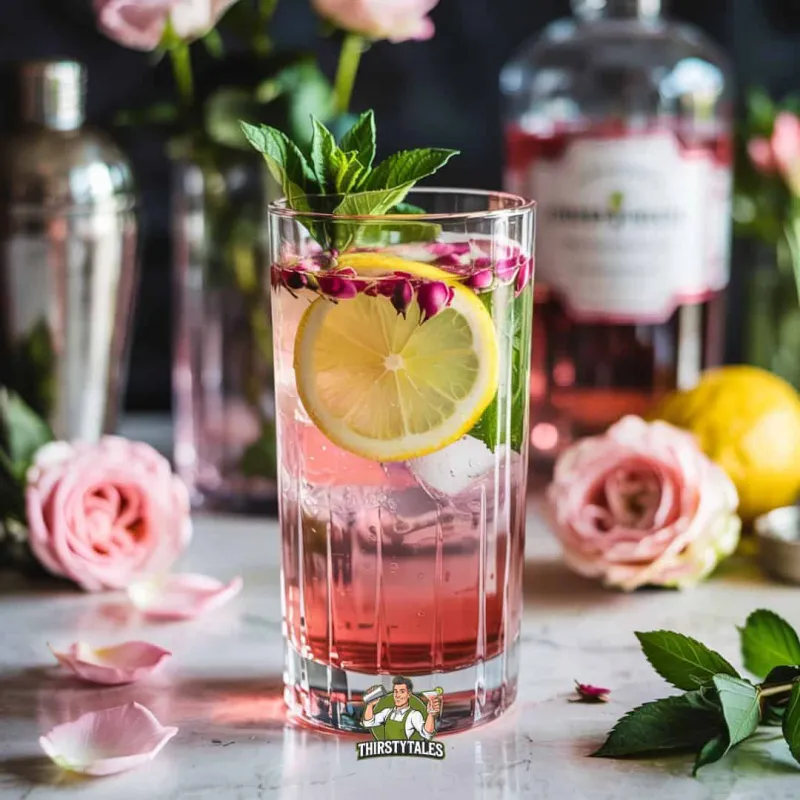 Rose Lemonade at House of Legends