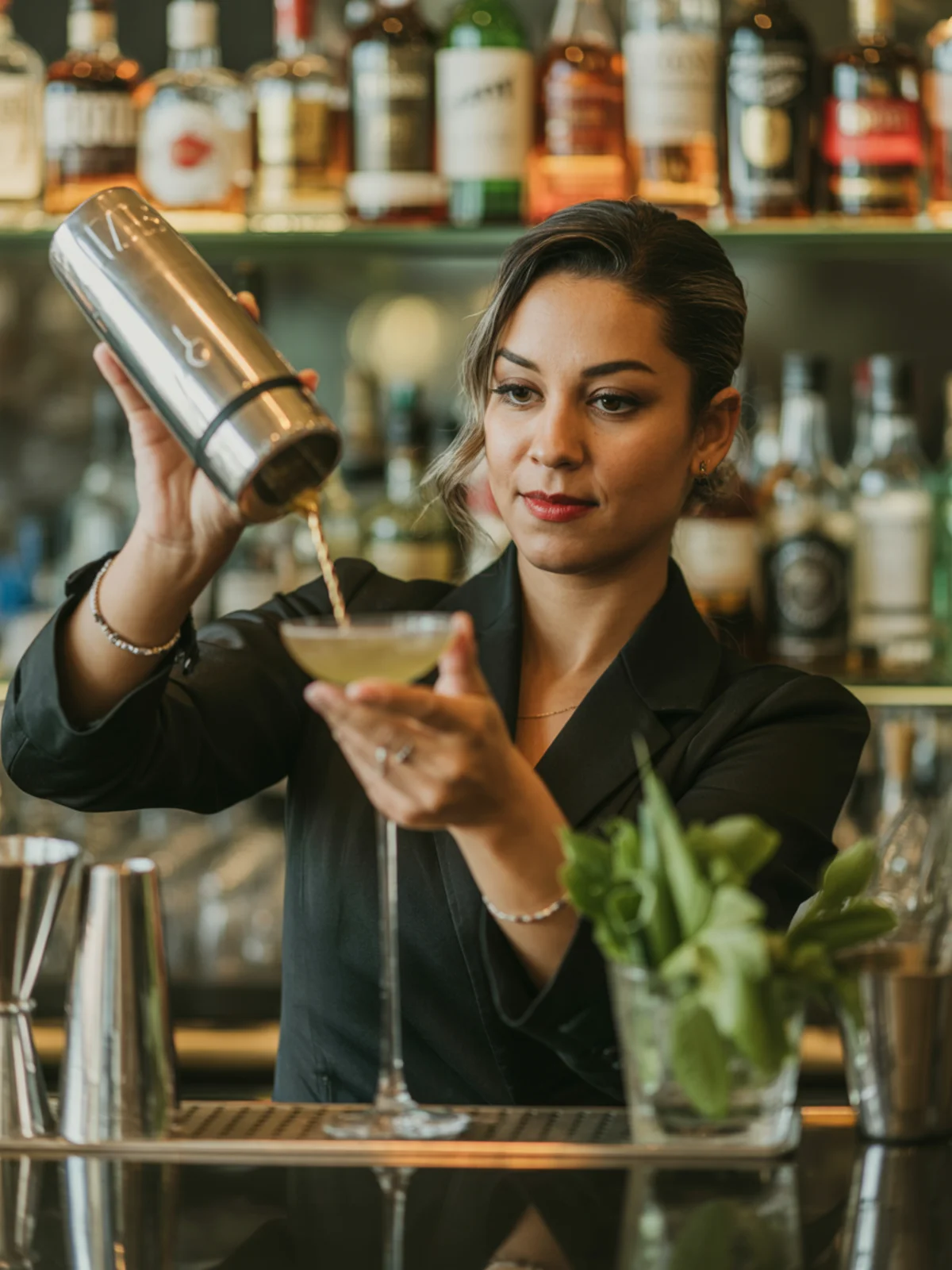 Sophia Martinez Team Portrait Sophia Martinez, Head Mixologist & Botanical Bar Curator at House of Legends